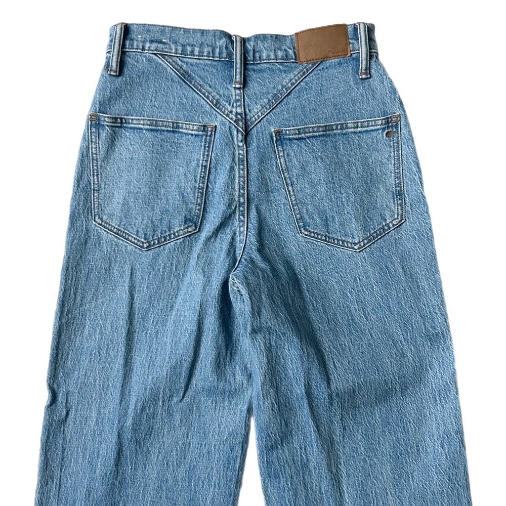 NEW Madewell The Perfect Vintage Wide-Leg Jean Harding Wash Button Fly Size 26 - Picture 5 of 9